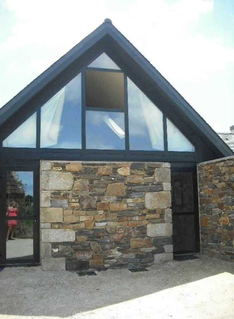 Large Farmhouse With Garden And Sea View For 8 People Locquenole 外观 照片